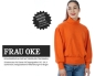 Preview: FRAU OKE - Pullover mit gekräuseltem Ärmel - PAPIERSCHNITT